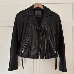 AllSaints Dalby Leather Biker Jacket